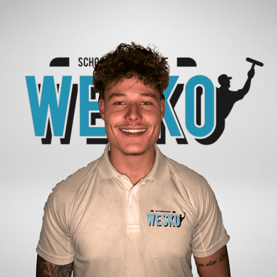 Wesley Pel van Schoonmaakbedrijf Wesko Groningen